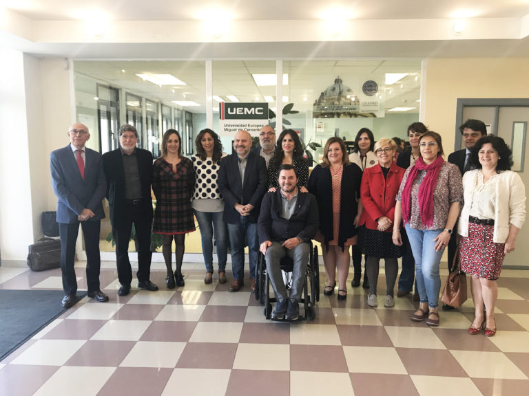 La Junta Directiva del CERMI Castilla y León se reúne en la Universidad Europea Miguel de Cervantes