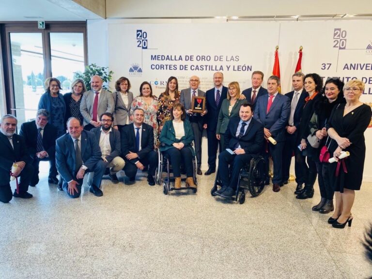 CERMI CyL agradece la Medalla de Oro del Parlamento autonómico y destaca que es un impulso más para seguir luchando por la inclusión