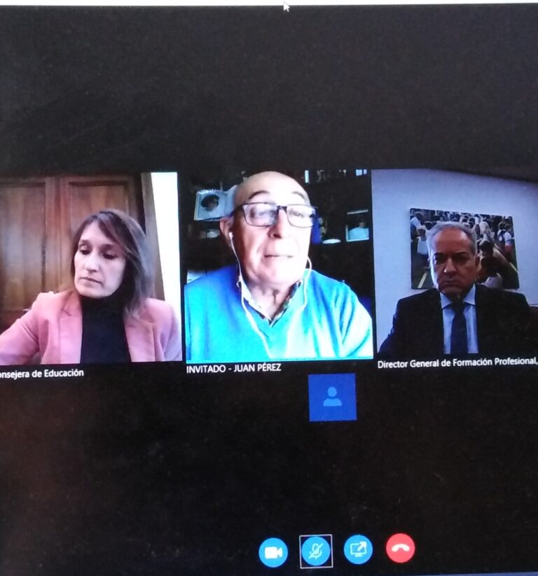 CERMI Castilla y León traslada a la consejera de Educación de la Junta de Castilla y León, mediante multiconferencia las necesidades del alumnado con discapacidad