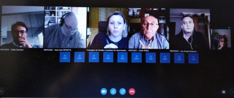 CERMI Castilla y León se reúne con la Consejera de Familia para abordar la “nueva normalidad”